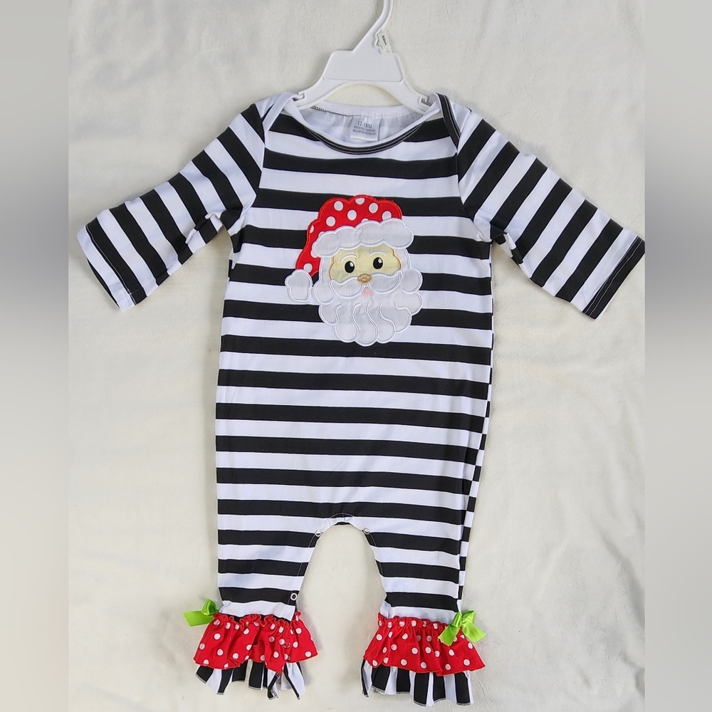 Christmas Baby girl Romper